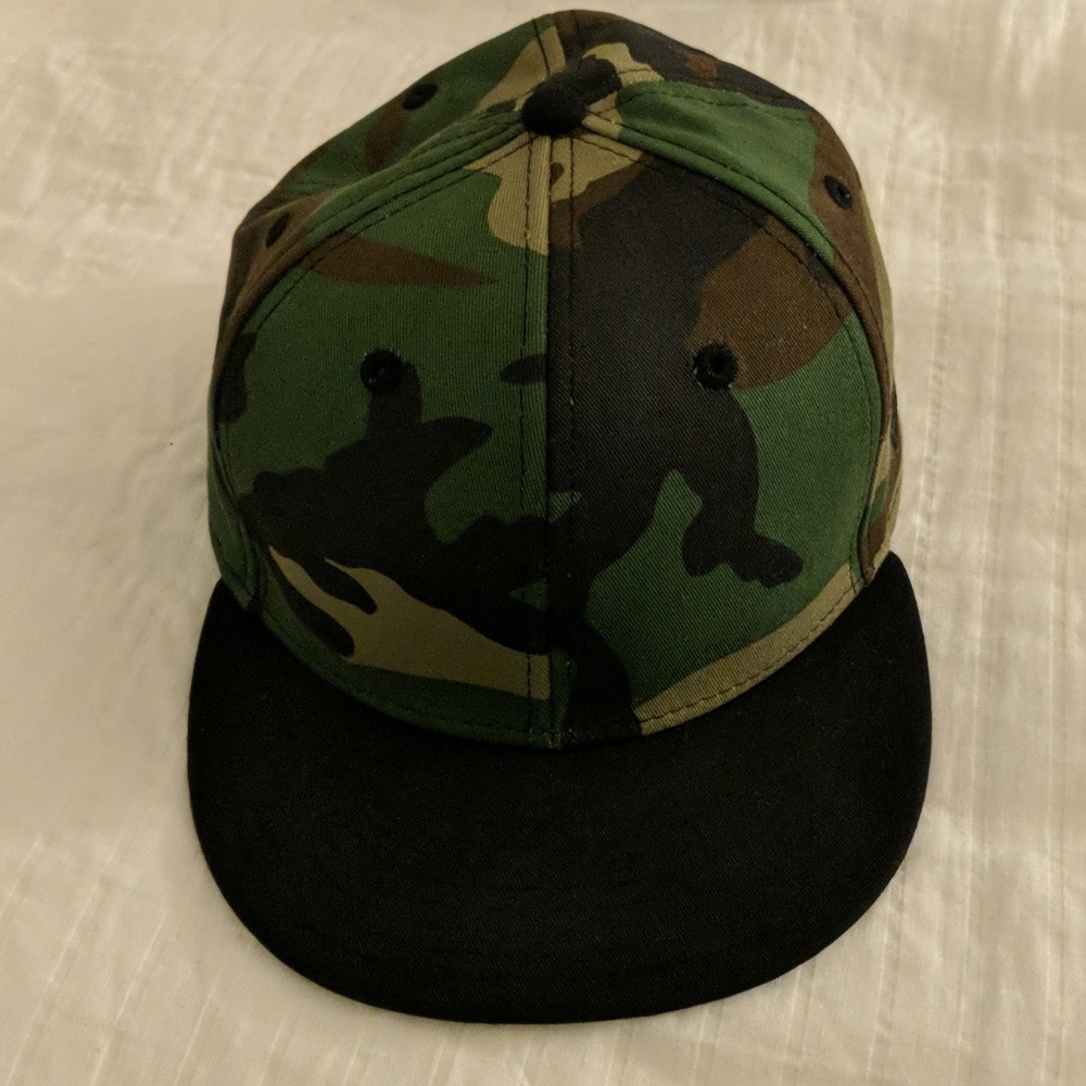 New Era camo hat